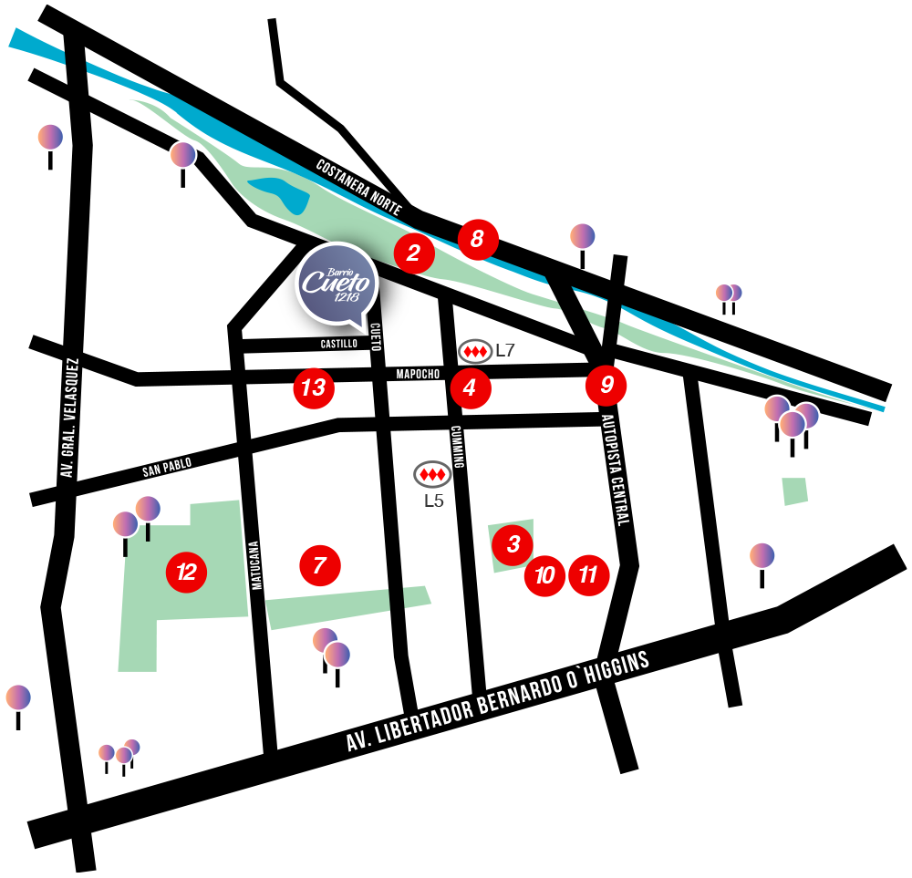 Mapa Condominio Panoramico